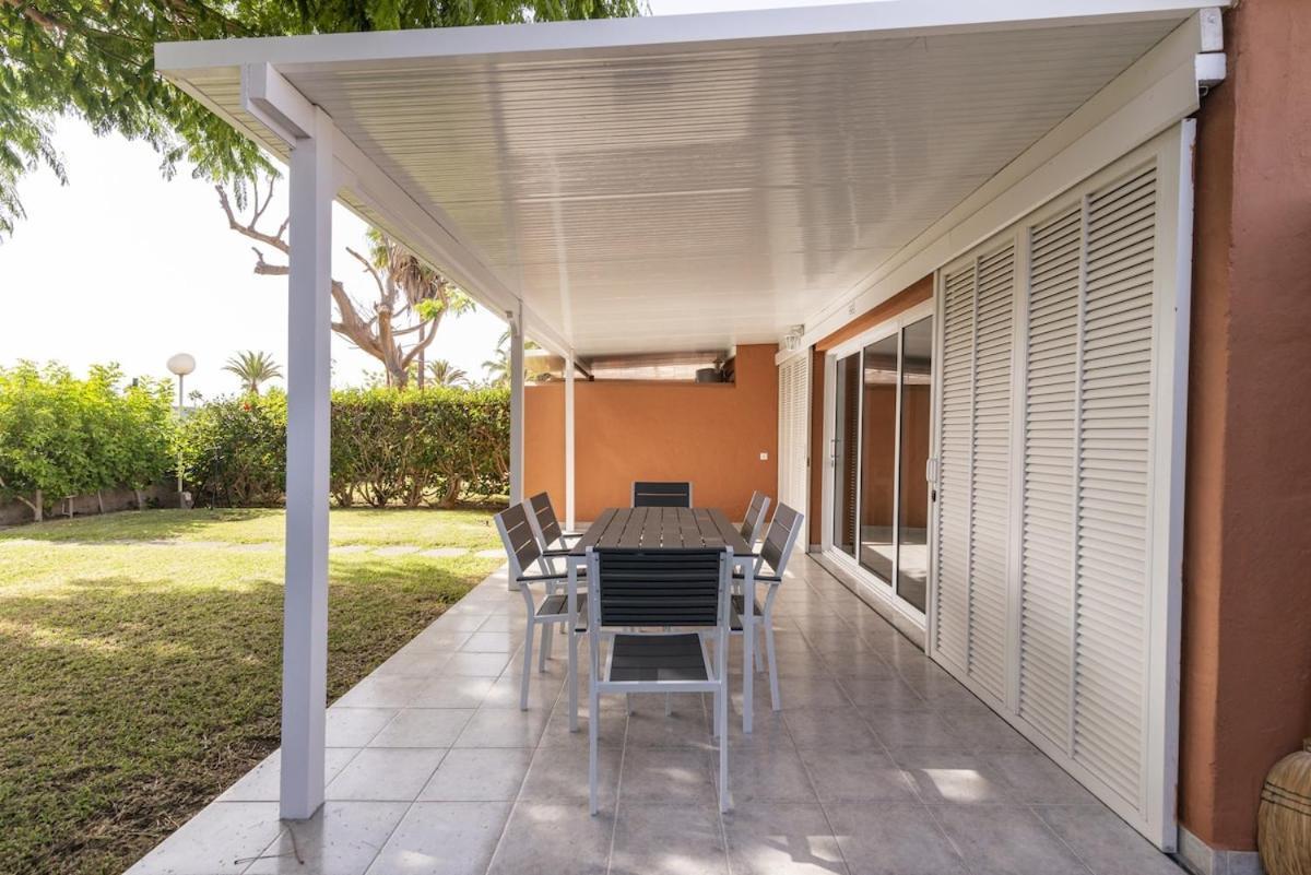 Bungalow Familiar Complejo Melocotones Maspalomas มาสปาโลมาส ภายนอก รูปภาพ